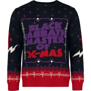 Black Sabbath Holiday Sweater 2024 Pletený svetr vícebarevný - RockTime.cz