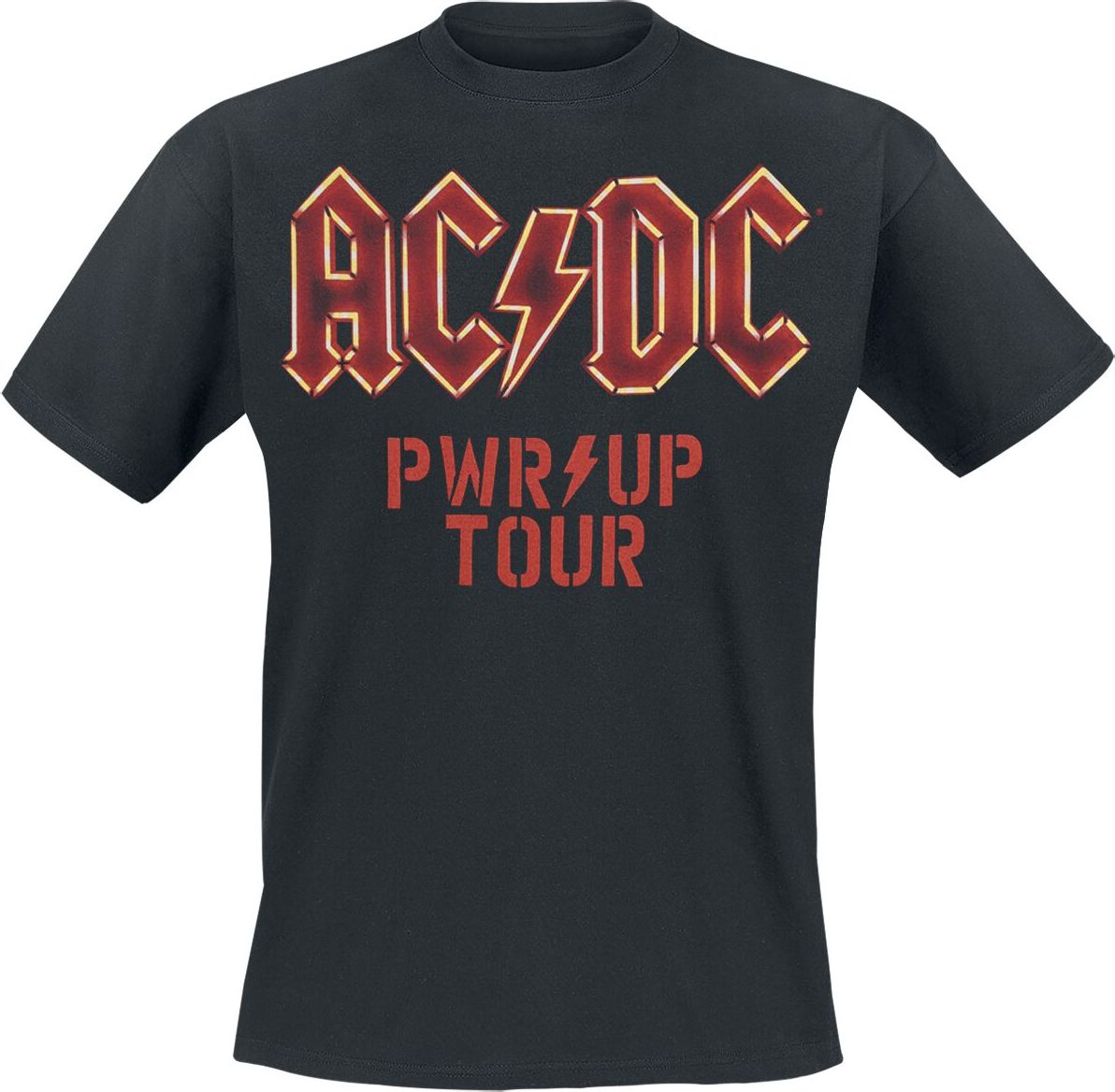 AC/DC PWR UP - Tourshirt 24 Tričko černá - RockTime.cz