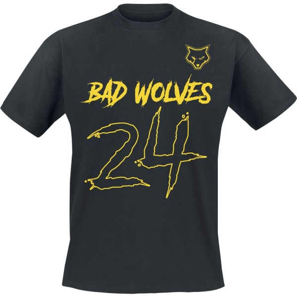 Bad Wolves Album Inspired Varsity Tee Tričko černá - RockTime.cz