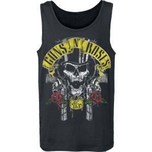 Guns N' Roses Top Hat Tank top černá - RockTime.cz