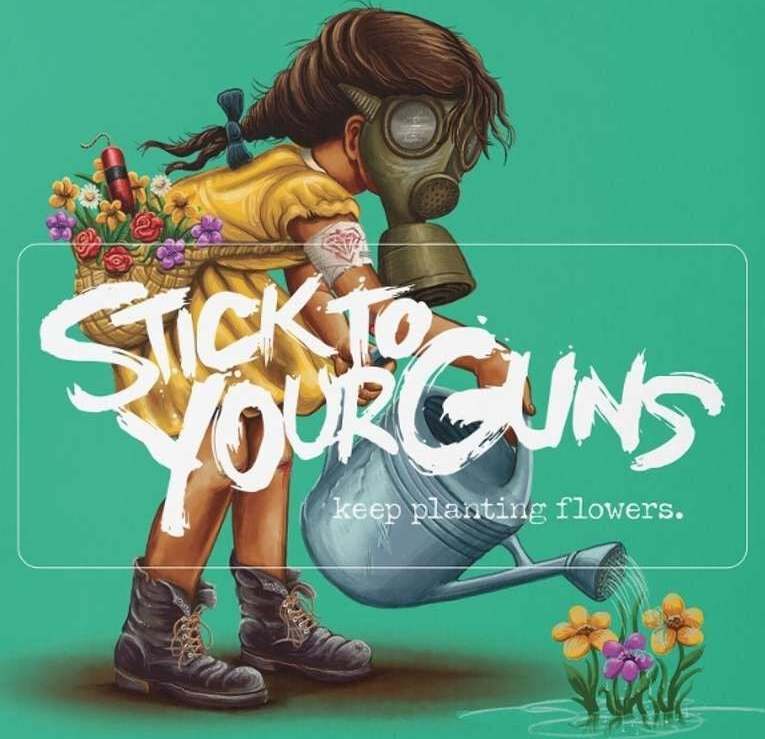 Stick To Your Guns Keep planting flowers CD standard - RockTime.cz