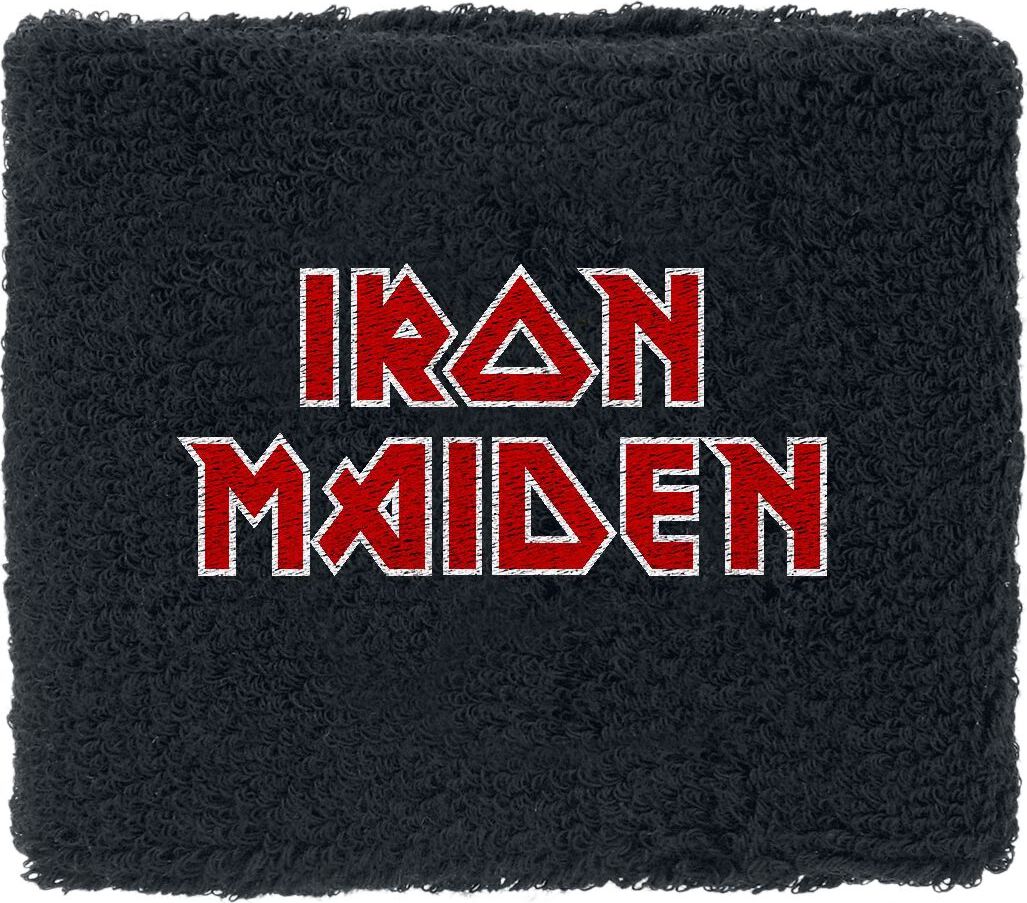 Iron Maiden Logo - Wristband Potítko černá - RockTime.cz