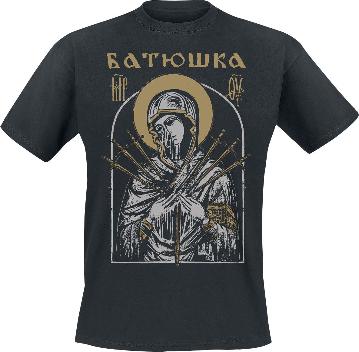 Batushka Mary Dagger Tričko černá - RockTime.cz