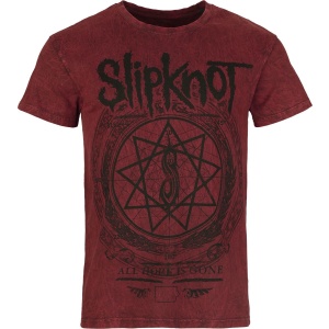 Slipknot Blurry Tričko červená - RockTime.cz