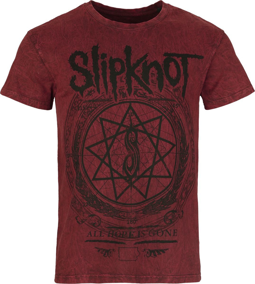 Slipknot Blurry Tričko červená - RockTime.cz