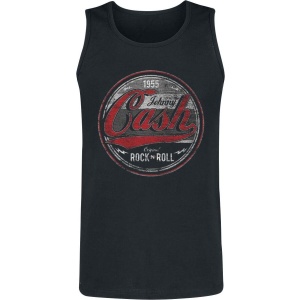 Johnny Cash Rock And Roll Tank top černá - RockTime.cz