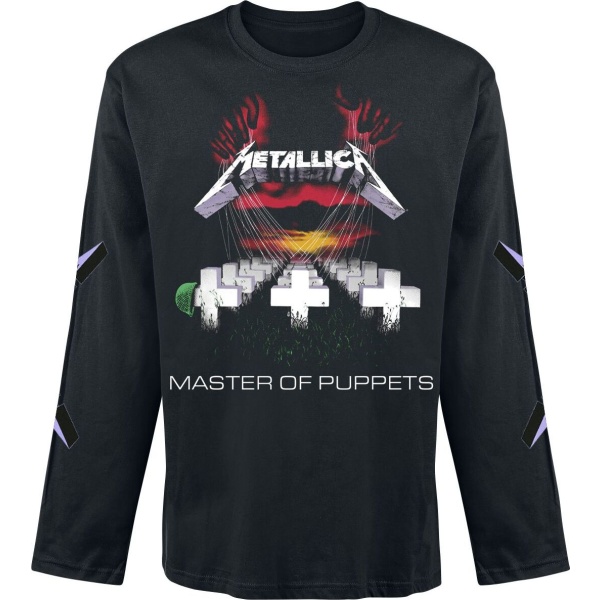 Metallica Master Of Puppets Tričko s dlouhým rukávem černá - RockTime.cz