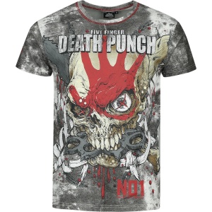 Five Finger Death Punch EMP Signature Collection Tričko bílá/cerná - RockTime.cz