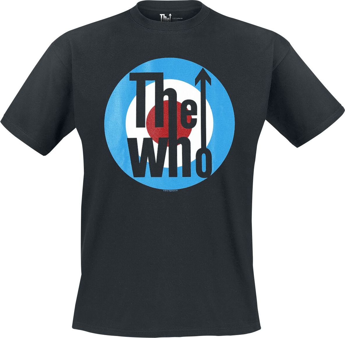 The Who Classic Logo Tričko černá - RockTime.cz