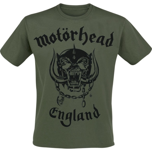 Motörhead Hammersmith Short Sharp Pain Tričko khaki - RockTime.cz