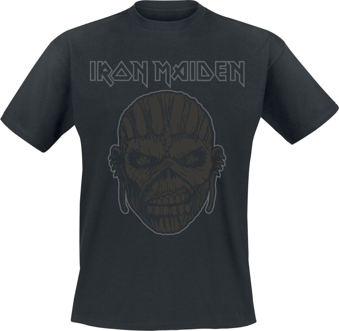 Iron Maiden Logo Tričko černá - RockTime.cz