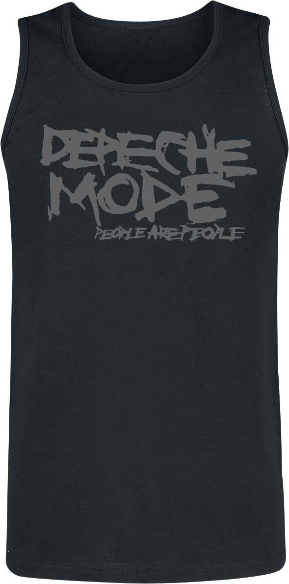 Depeche Mode People Are People Tank top černá - RockTime.cz