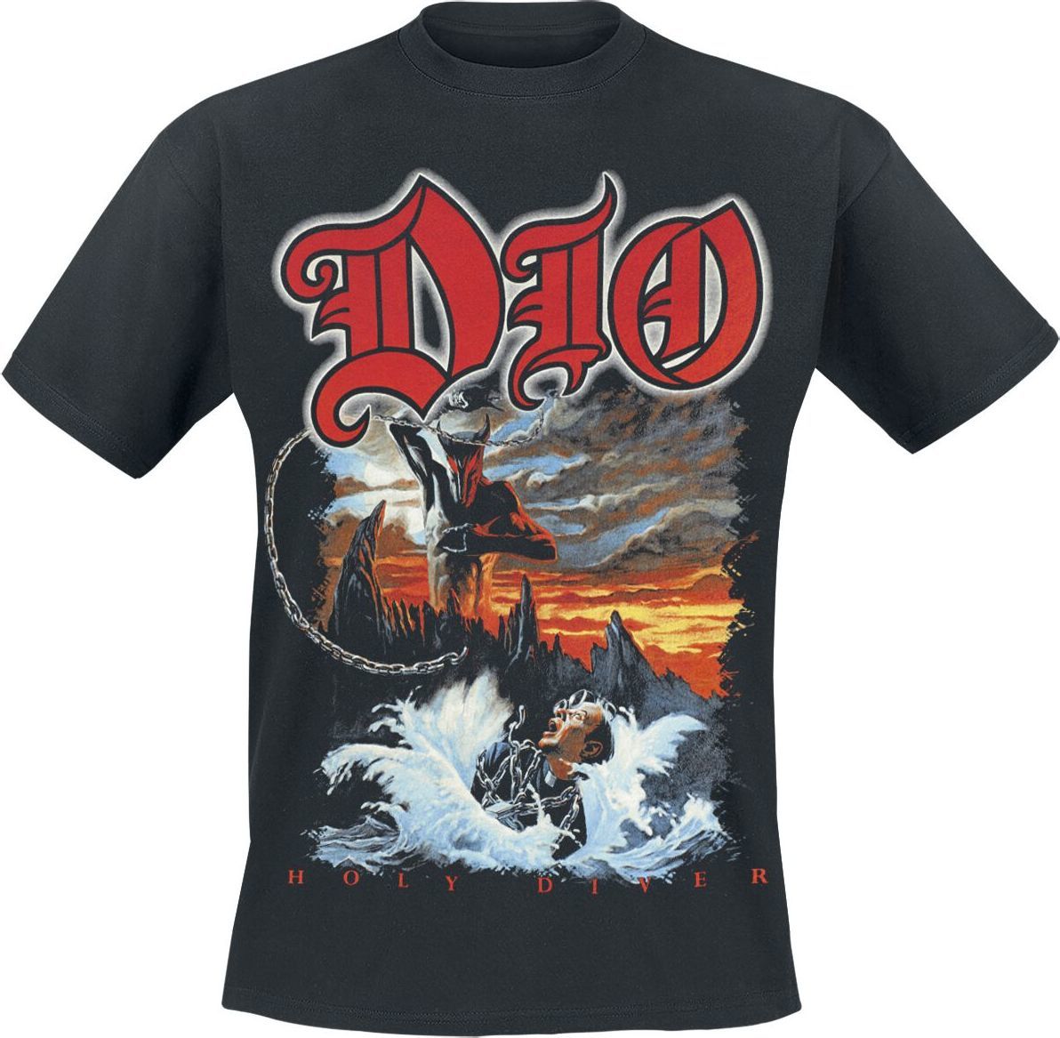 Dio Holy diver Tričko černá - RockTime.cz