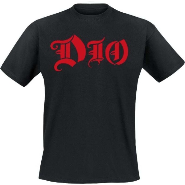 Dio Logo Tričko černá - RockTime.cz