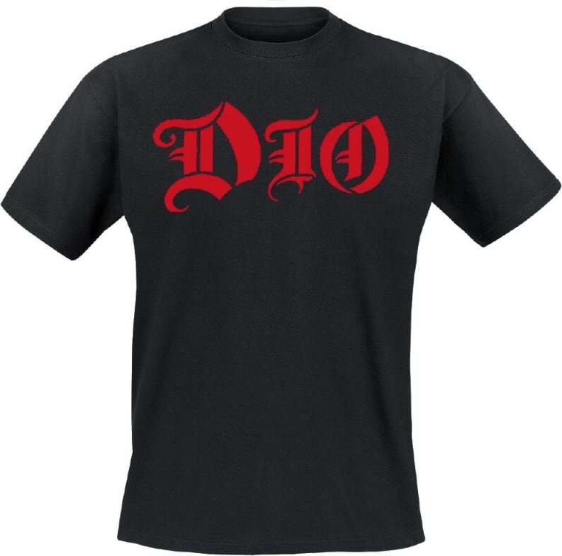 Dio Logo Tričko černá - RockTime.cz