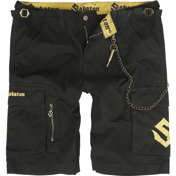 Sabaton EMP Signature Collection Cargo kraťasy černá - RockTime.cz