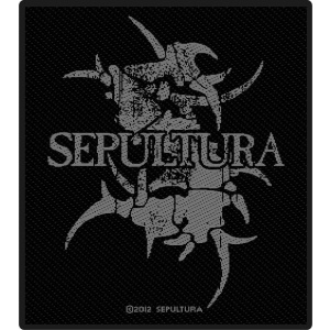 Sepultura Sepultura Logo nášivka černá - RockTime.cz