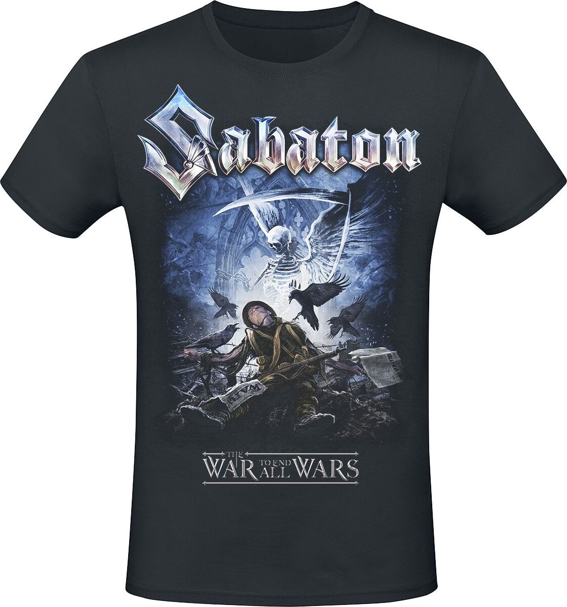 Sabaton The War To End All Wars Tričko černá - RockTime.cz