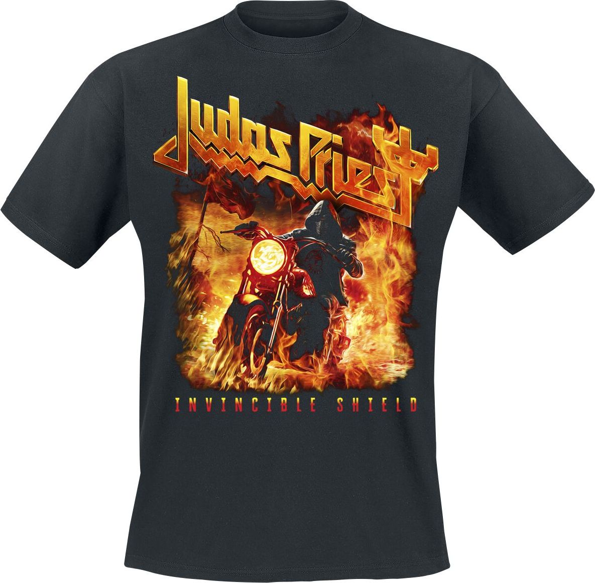 Judas Priest Album Biker Tričko černá - RockTime.cz