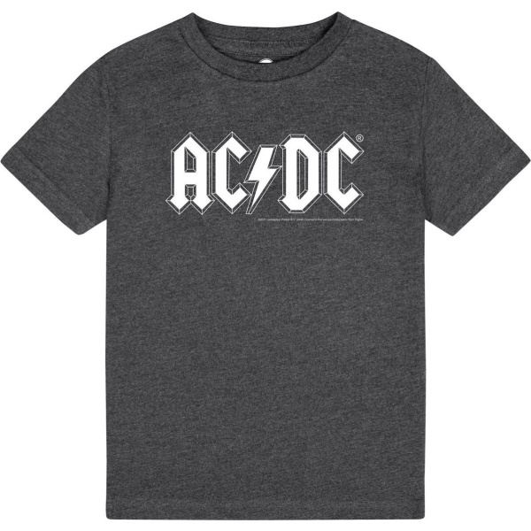 AC/DC Metal-Kids - Logo detské tricko charcoal - RockTime.cz