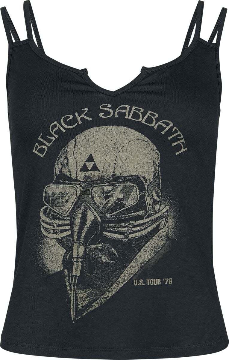 Black Sabbath US Tour 78 Dámský top černá - RockTime.cz