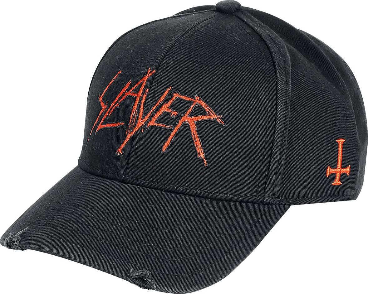 Slayer Logo - Baseball Cap Baseballová kšiltovka černá - RockTime.cz