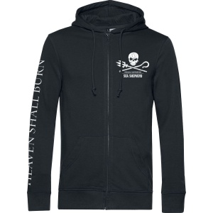 Heaven Shall Burn Sea Shepherd Cooperation - For The Oceans Mikina s kapucí na zip černá - RockTime.cz