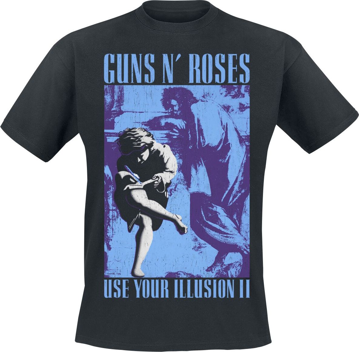 Guns N' Roses 1991 Illusion Tričko černá - RockTime.cz