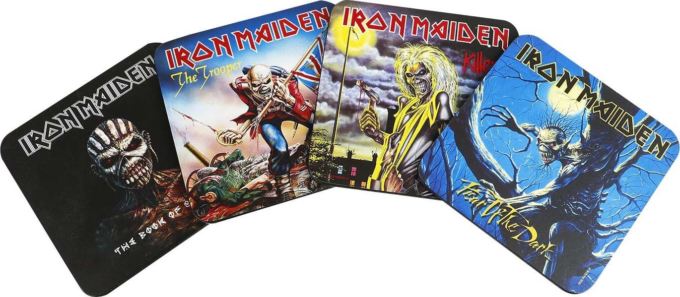 Iron Maiden Untersetzer Podtácek standard - RockTime.cz