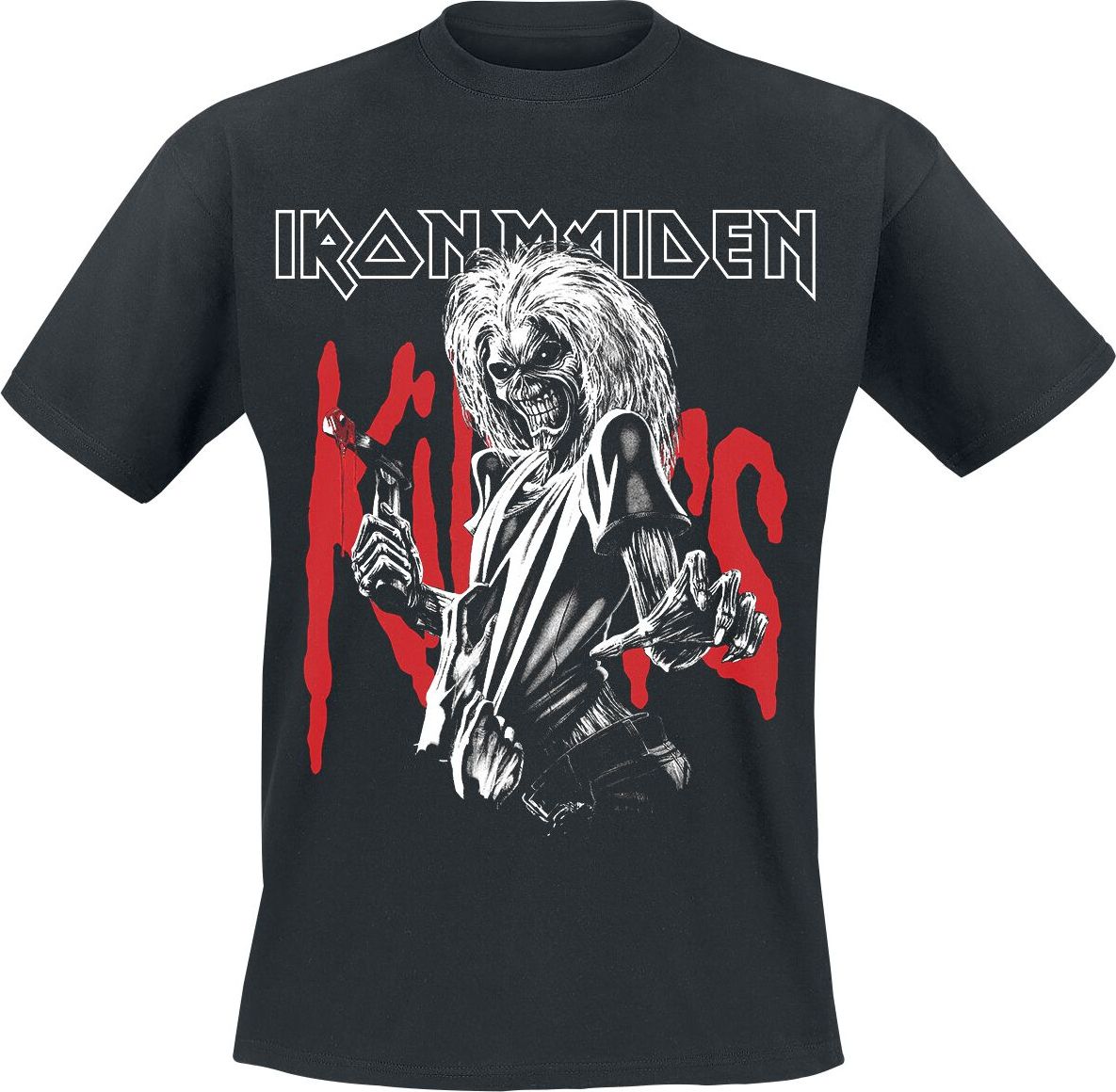 Iron Maiden Killers Eddie Large Graphic Tričko černá - RockTime.cz