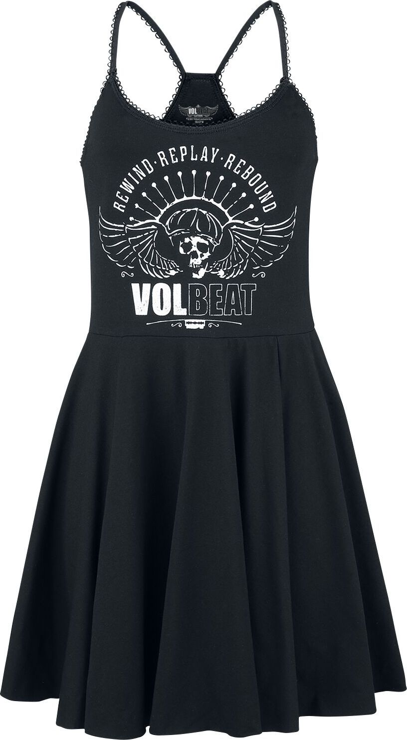 Volbeat Skull Wings Šaty černá - RockTime.cz