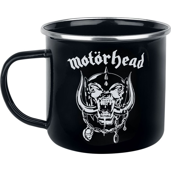 Motörhead Warpig - Emaille Becher Hrnek černá - RockTime.cz