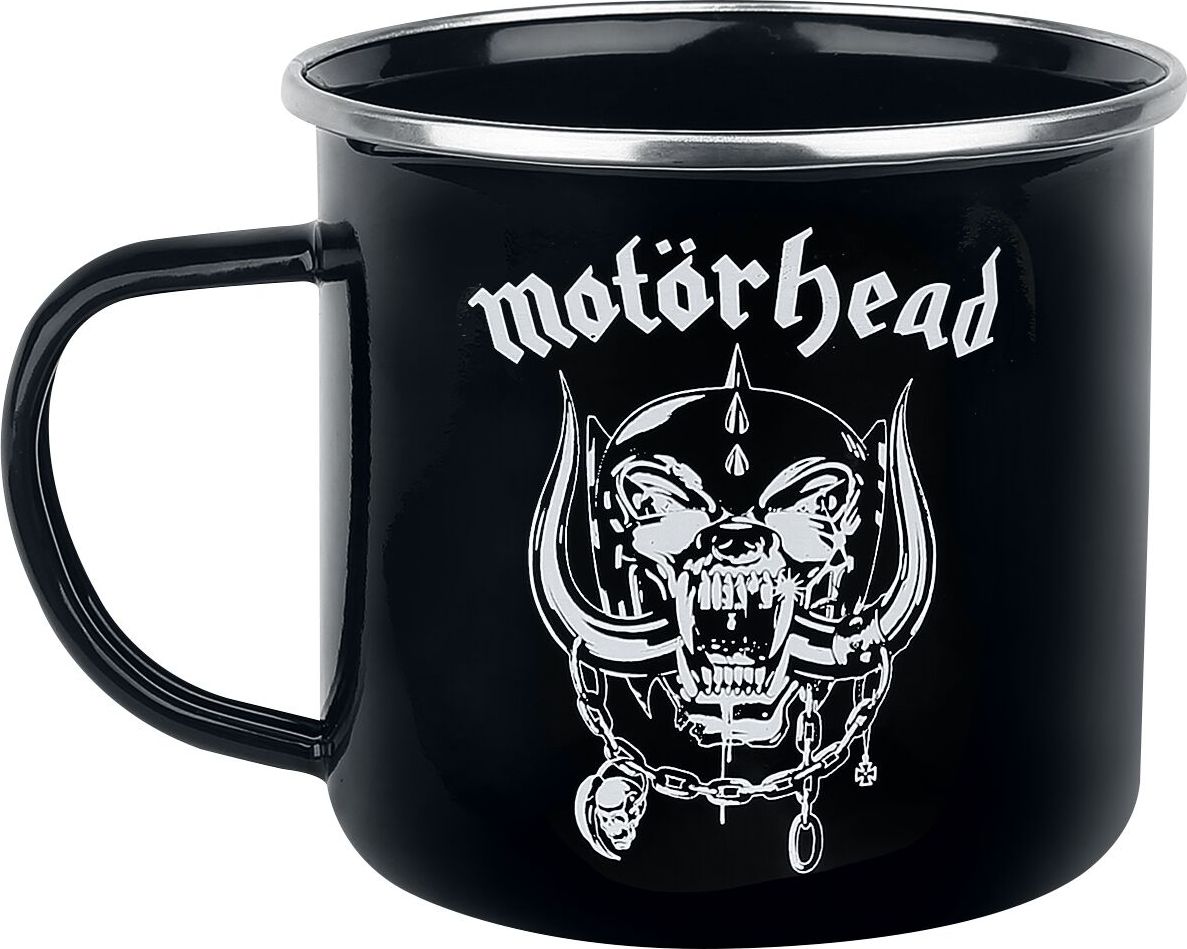 Motörhead Warpig - Emaille Becher Hrnek černá - RockTime.cz