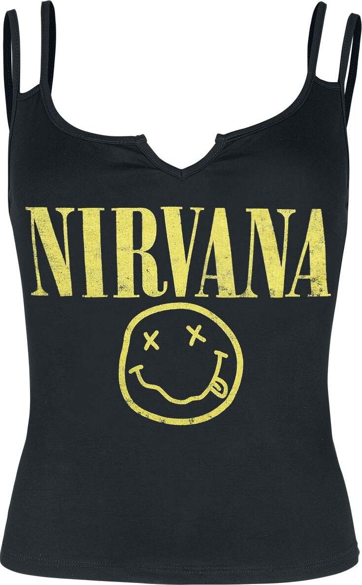 Nirvana Logo Venus Dámský top černá - RockTime.cz