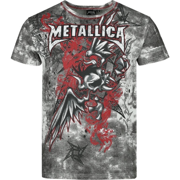 Metallica EMP Signature Collection Tričko bílá/cerná - RockTime.cz