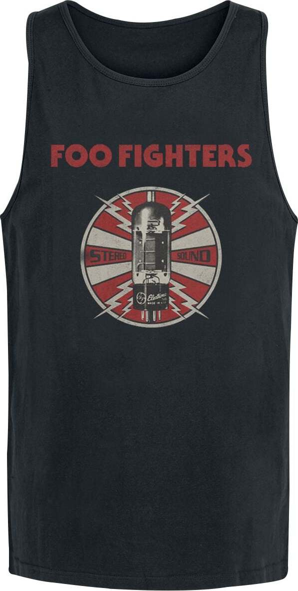 Foo Fighters Stereo Sound Tank top černá - RockTime.cz