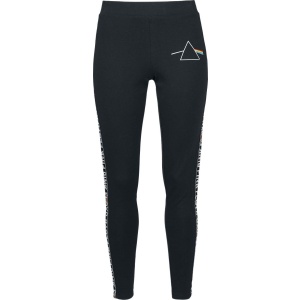 Pink Floyd Amplified Collection - Ladies Cotton Taped Yoga Leggings Leginy černá - RockTime.cz