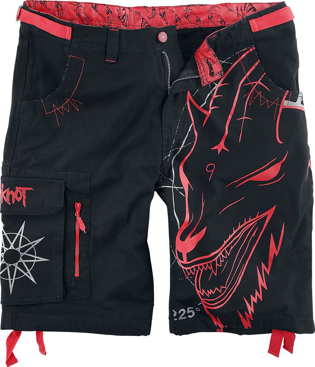 Slipknot EMP Signature Collection Kraťasy cerná/cervená - RockTime.cz