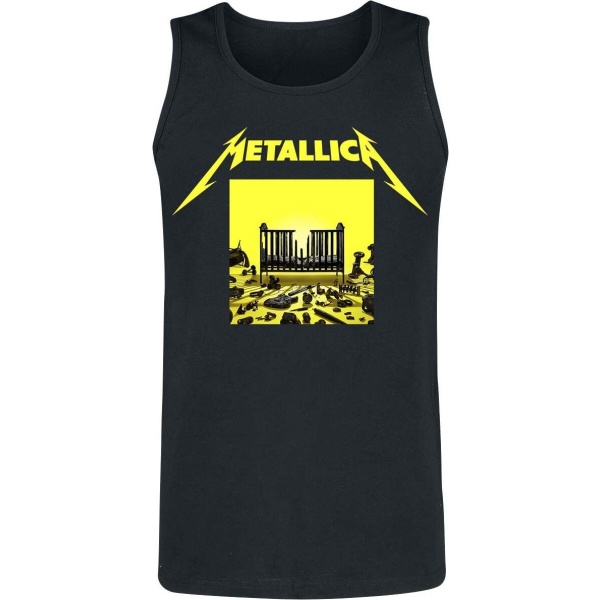 Metallica M72 Squared Cover Tank top černá - RockTime.cz