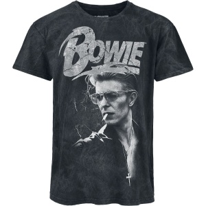 David Bowie Lightning Tričko černá - RockTime.cz