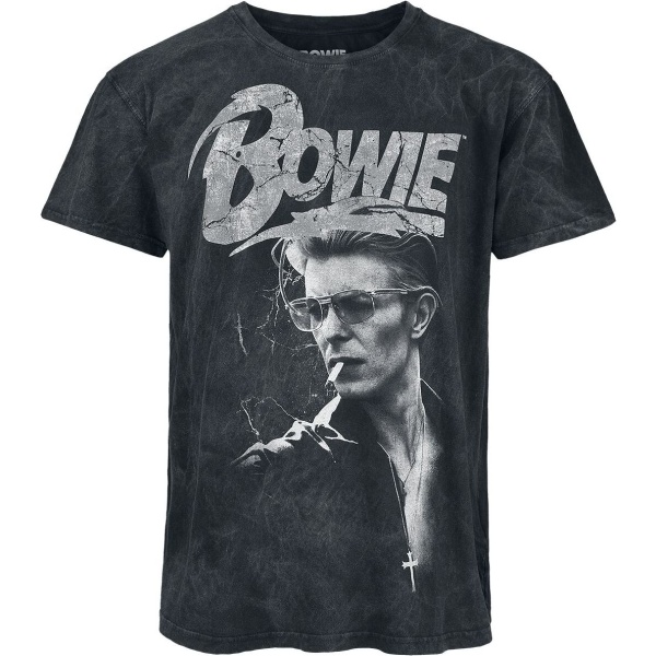 David Bowie Lightning Tričko černá - RockTime.cz