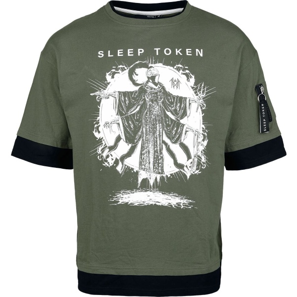 Sleep Token EMP Signature Collection Tričko Černá / tmavě zelená - RockTime.cz