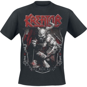 Kreator Hate Über Alles Crest Tričko černá - RockTime.cz