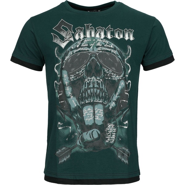 Sabaton EMP Signature Collection Tričko tmave zelená - RockTime.cz