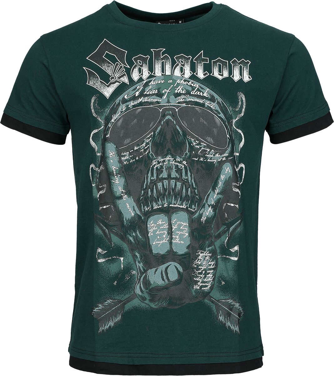 Sabaton EMP Signature Collection Tričko tmave zelená - RockTime.cz