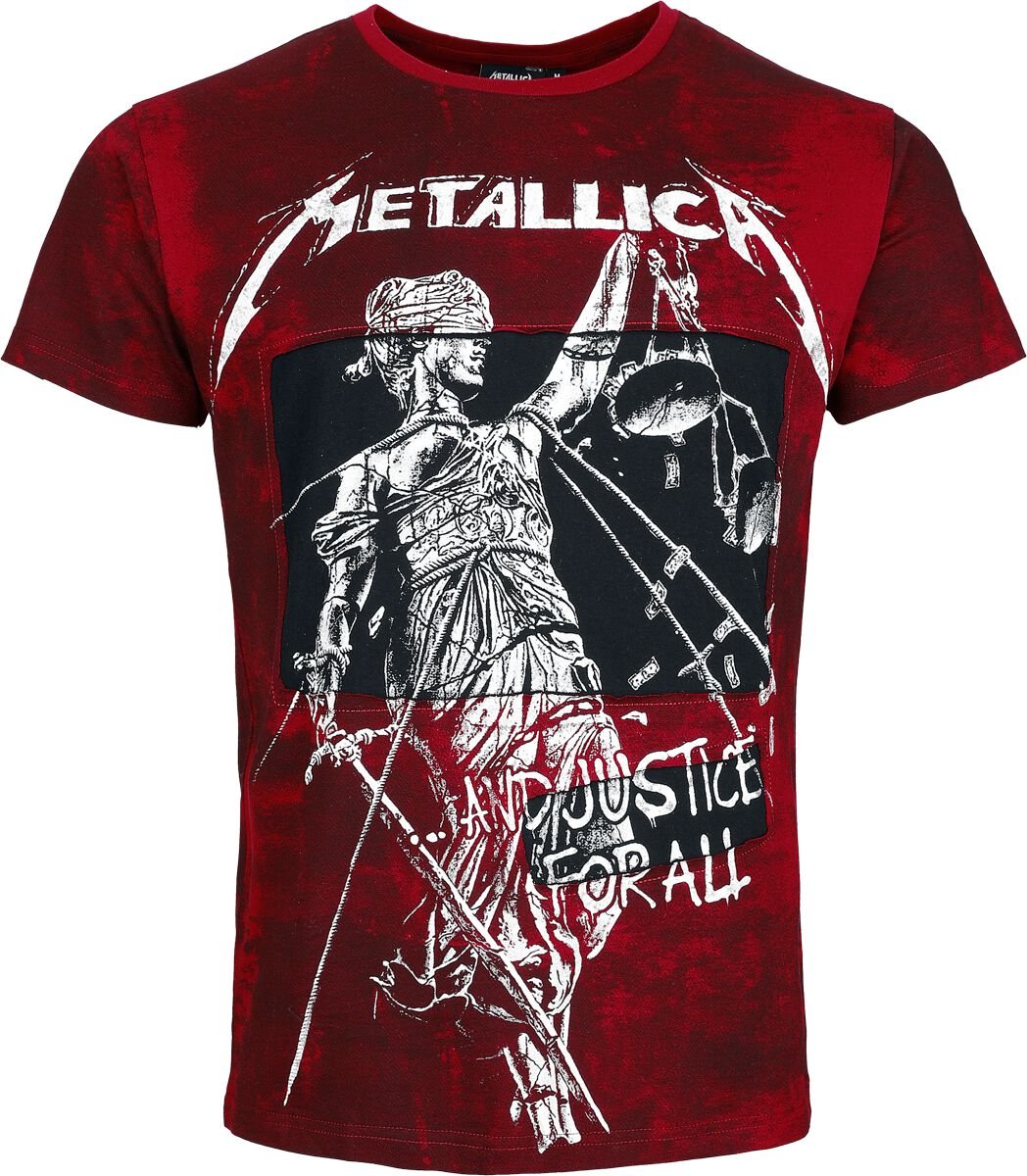 Metallica EMP Signature Collection Tričko tmavě červená - RockTime.cz