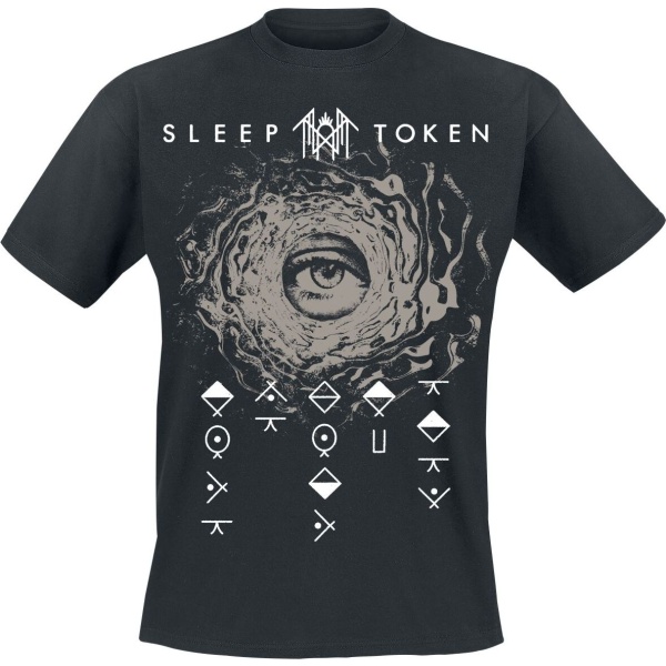 Sleep Token Logo Eye Tričko černá - RockTime.cz