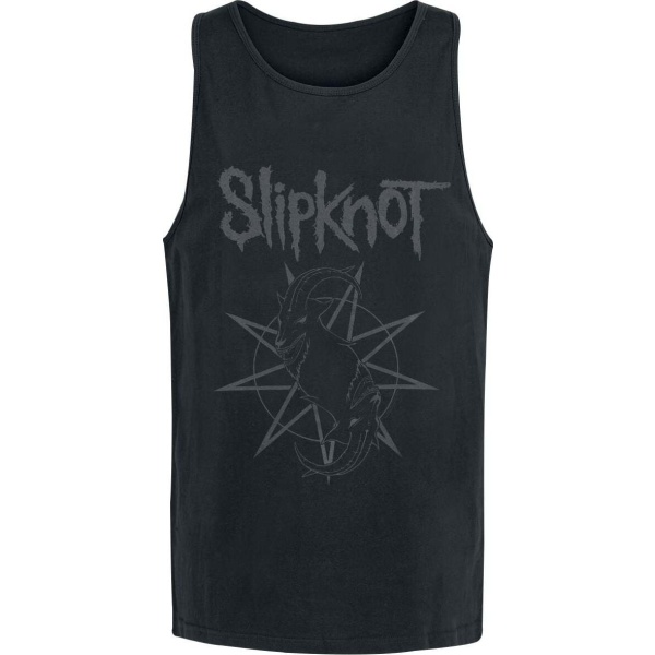 Slipknot Goat Star Logo Tank top černá - RockTime.cz