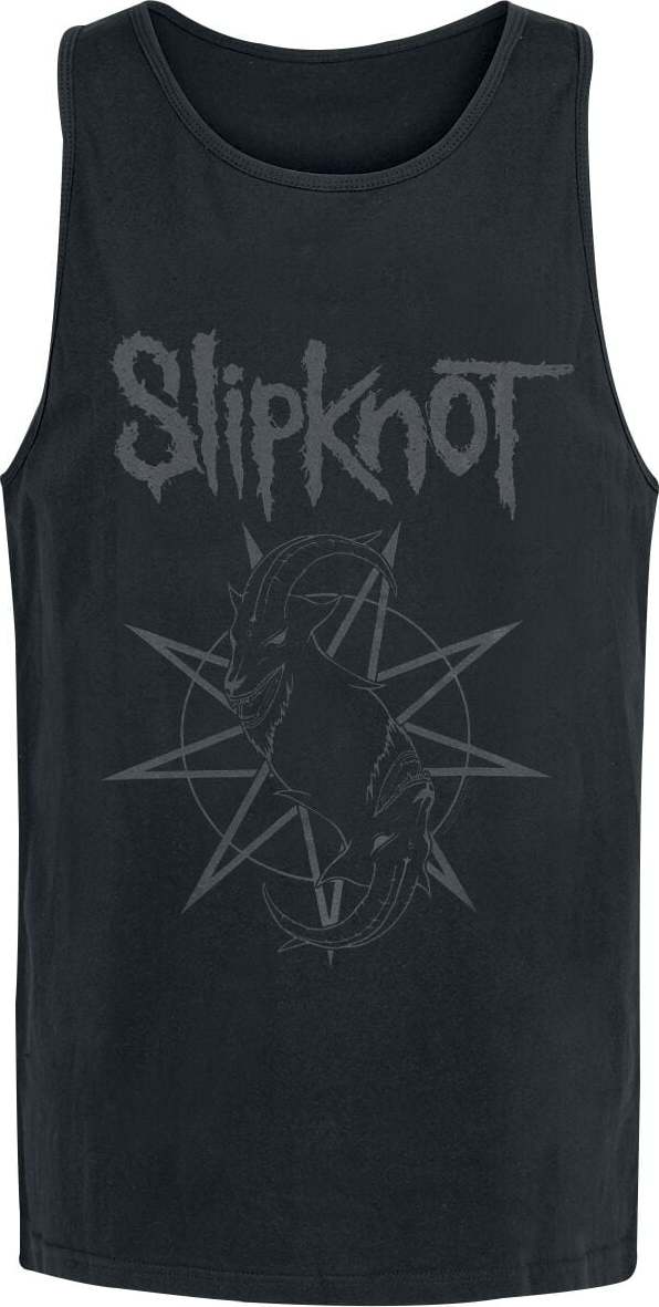 Slipknot Goat Star Logo Tank top černá - RockTime.cz