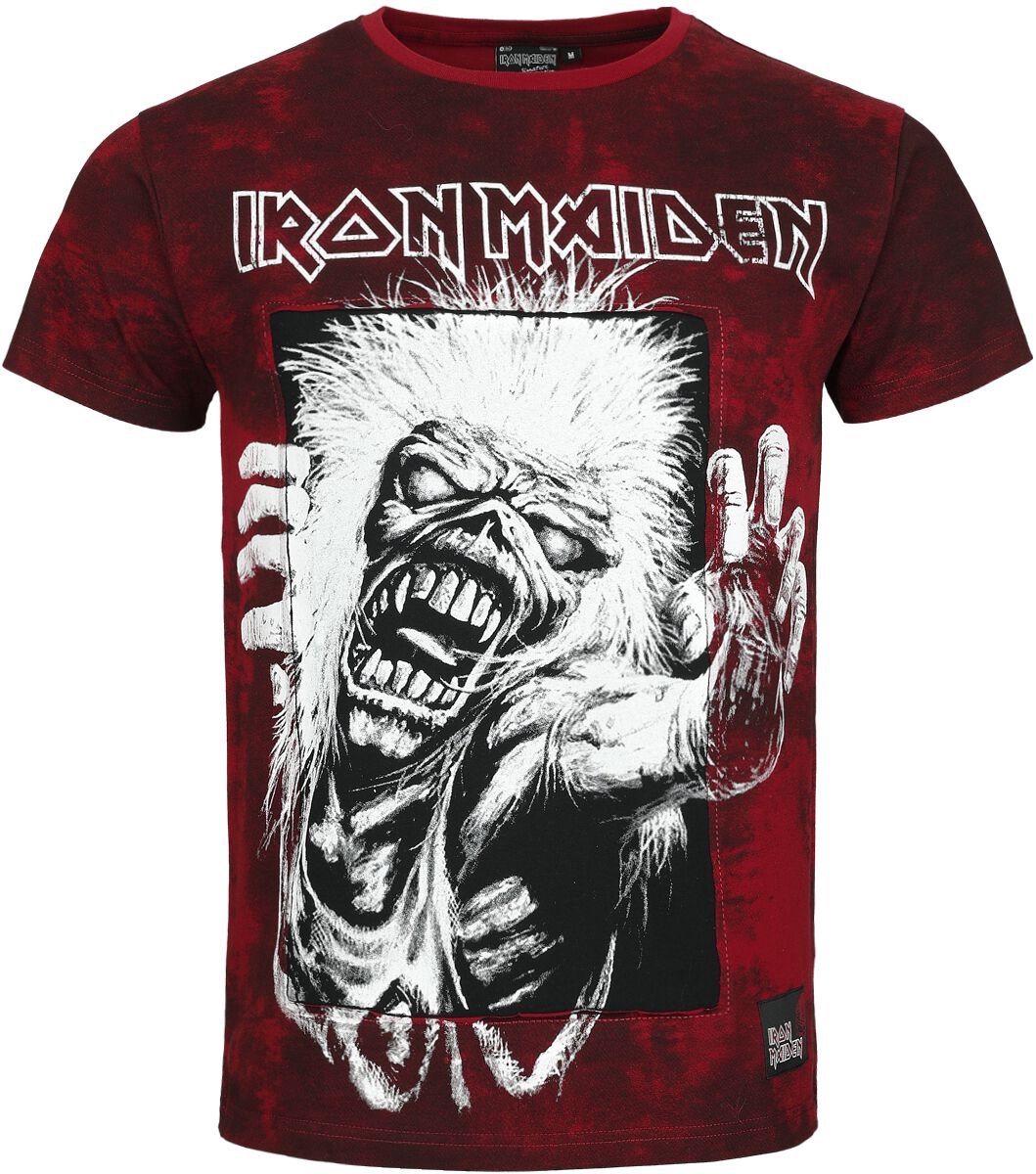 Iron Maiden EMP Signature Collection Tričko tmavě červená - RockTime.cz